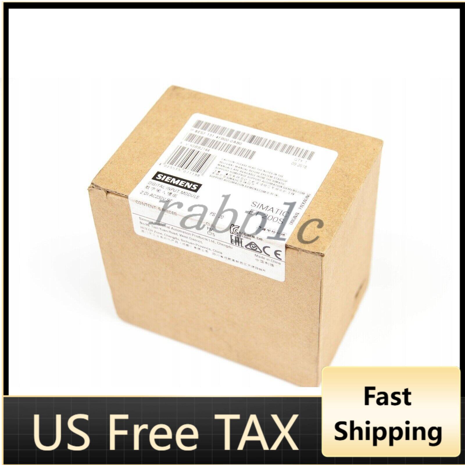 New Siemens 6ES7131-4FB00-0AB0 6ES71314FB000AB0 DP 5 electronic modules