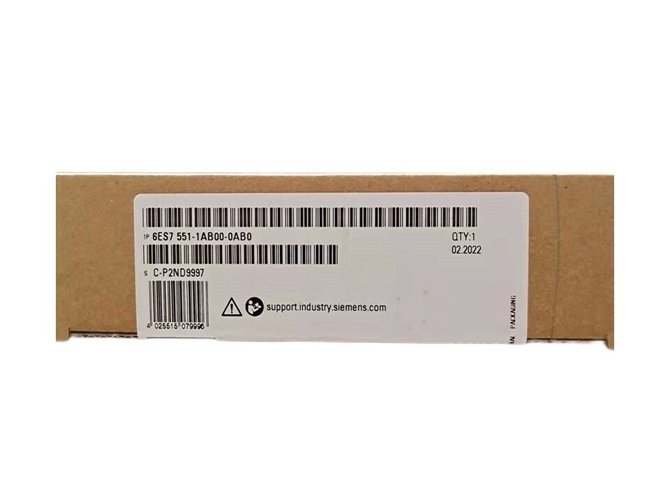 New In Box  Siemens 6ES7 551-1AB00-0AB0 /6ES7 551-1AB00-0AB0 PLC Module