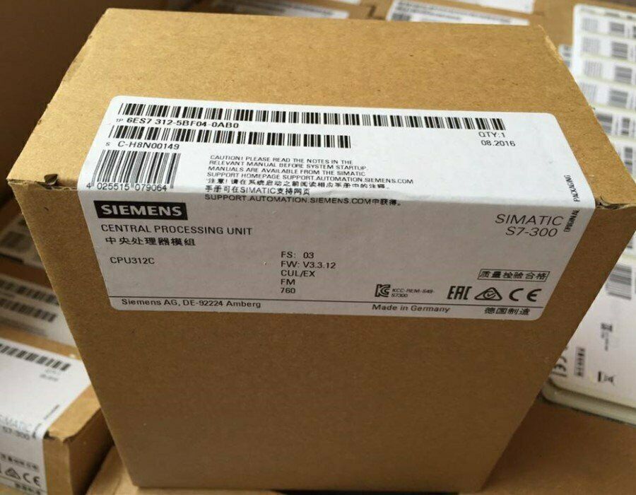 1PC Siemens 6ES7 312-5BF04-0AB0 6ES7312-5BF04-0AB New In Box Expedited Shipping