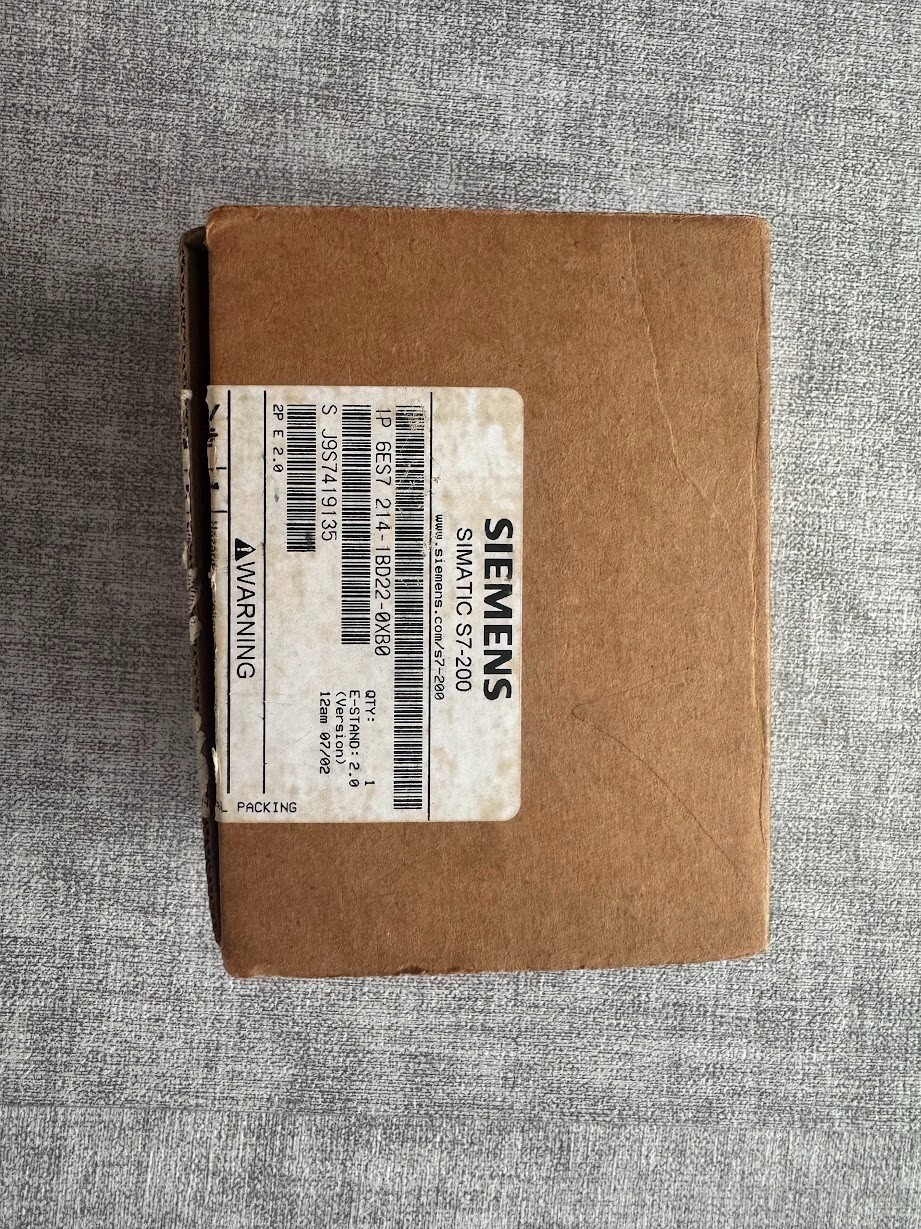 Siemens 6ES7 214-1BD22-0XB0 Simatic S7-200 Compact PLC Power Supply Unit