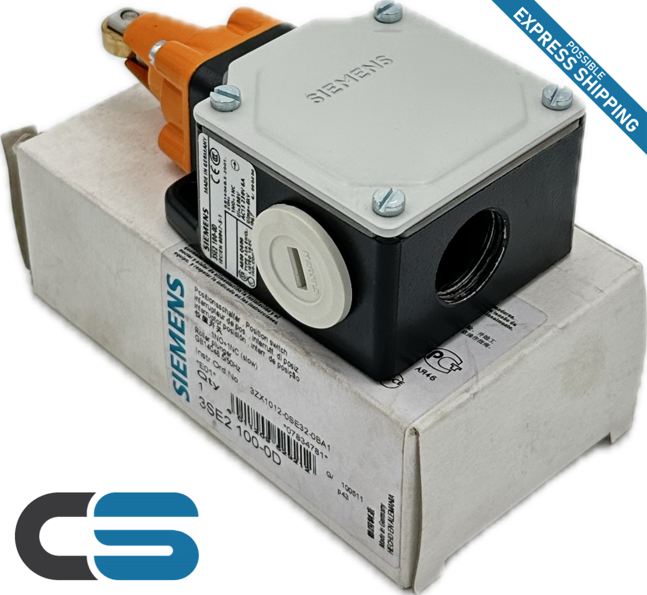 SIEMENS | 3SE2 100-0D | Position switch | Positionsschalter | OVP