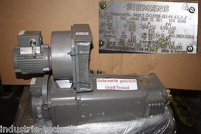 Siemens 1GG5108-OEE44-6JU7-Z Direct Current Motor 1GG5108