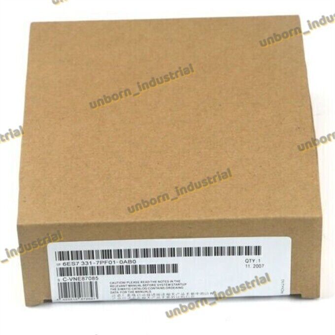 Brand New Siemens 6ES7 331-7PF01-0AB0  / 6ES7331-7PF01-0AB0