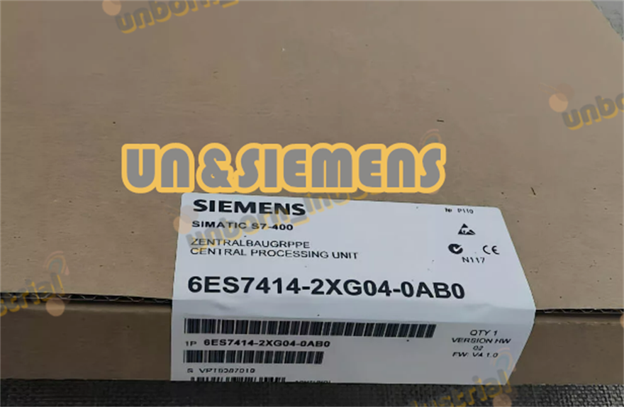Brand New Siemens 6ES7 414-2XG04-0AB0 / 6ES7414-2XG04-0AB0