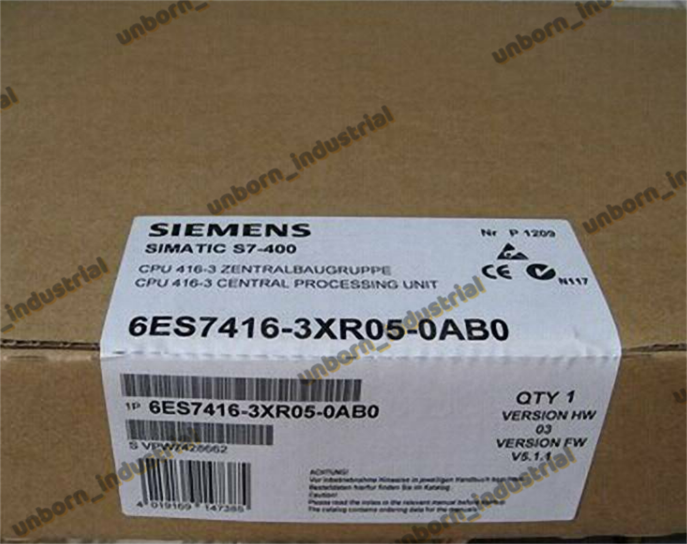 Brand New Siemens 6ES7 416-3XR05-0AB0 / 6ES7416-3XR05-0AB0