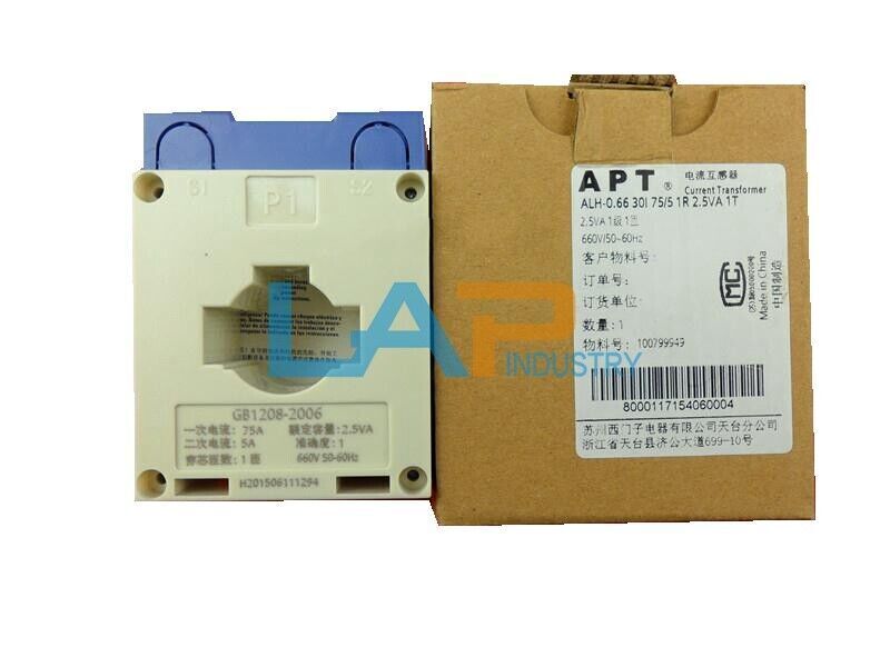 1PC NEW FOR ALH-0.66 30I 75/5A APT Current Transformer