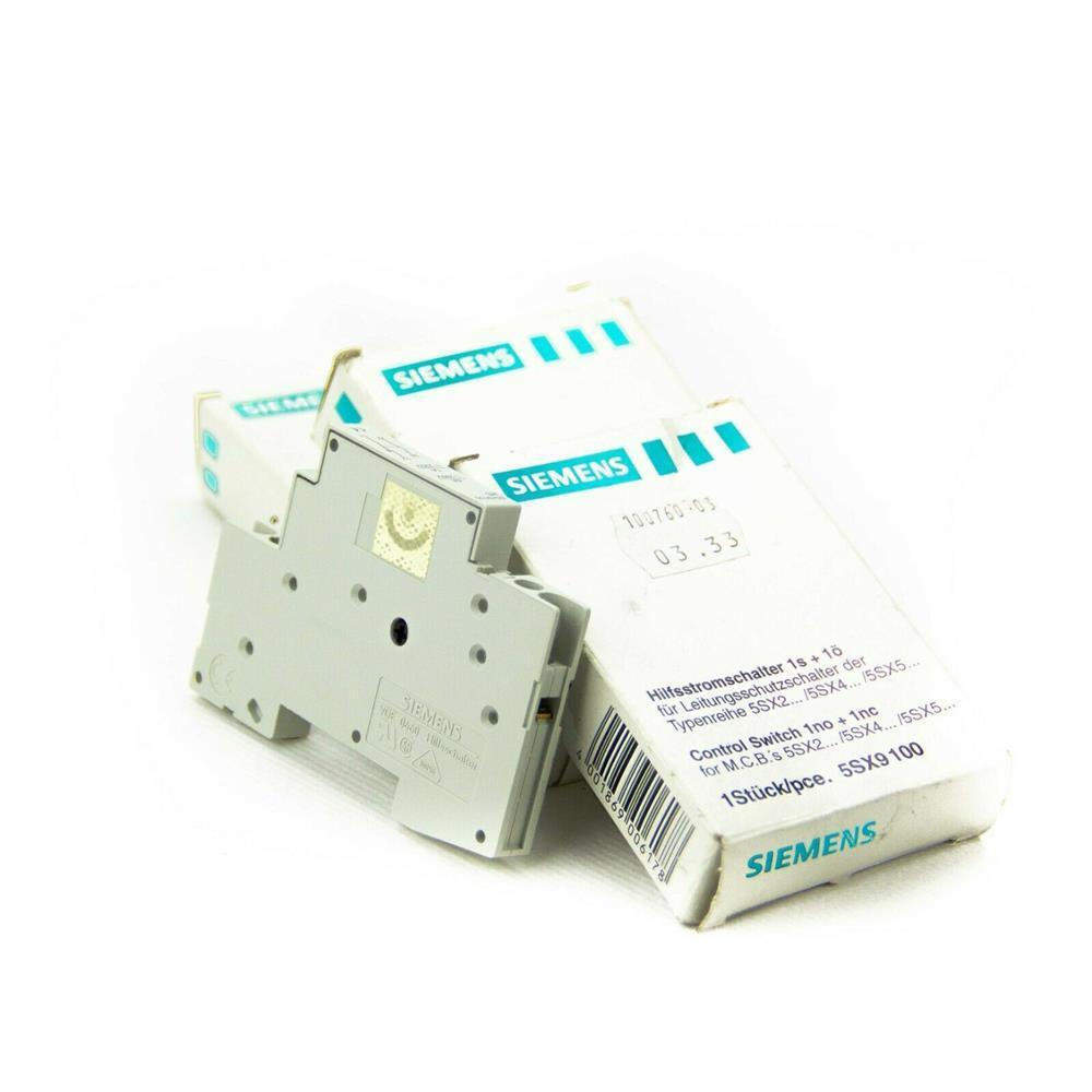 3 x Siemens 5SX9100 auxiliary switch 1S   1Ö