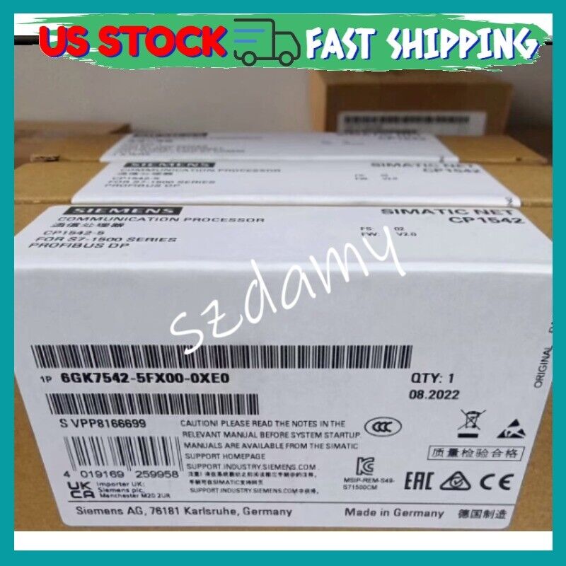 1 PC Siemens Simatic 6GK7 542-5FX00-0XE0 New In Box 6GK7542-5FX00-0XE0 Fast Ship