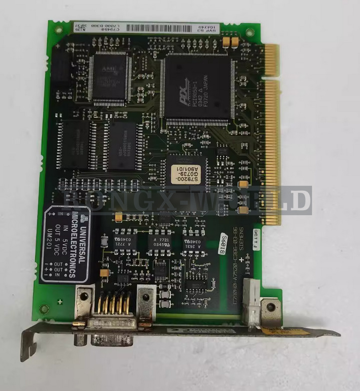 1PCS Siemens communication card C79458-L7000-B386 USED