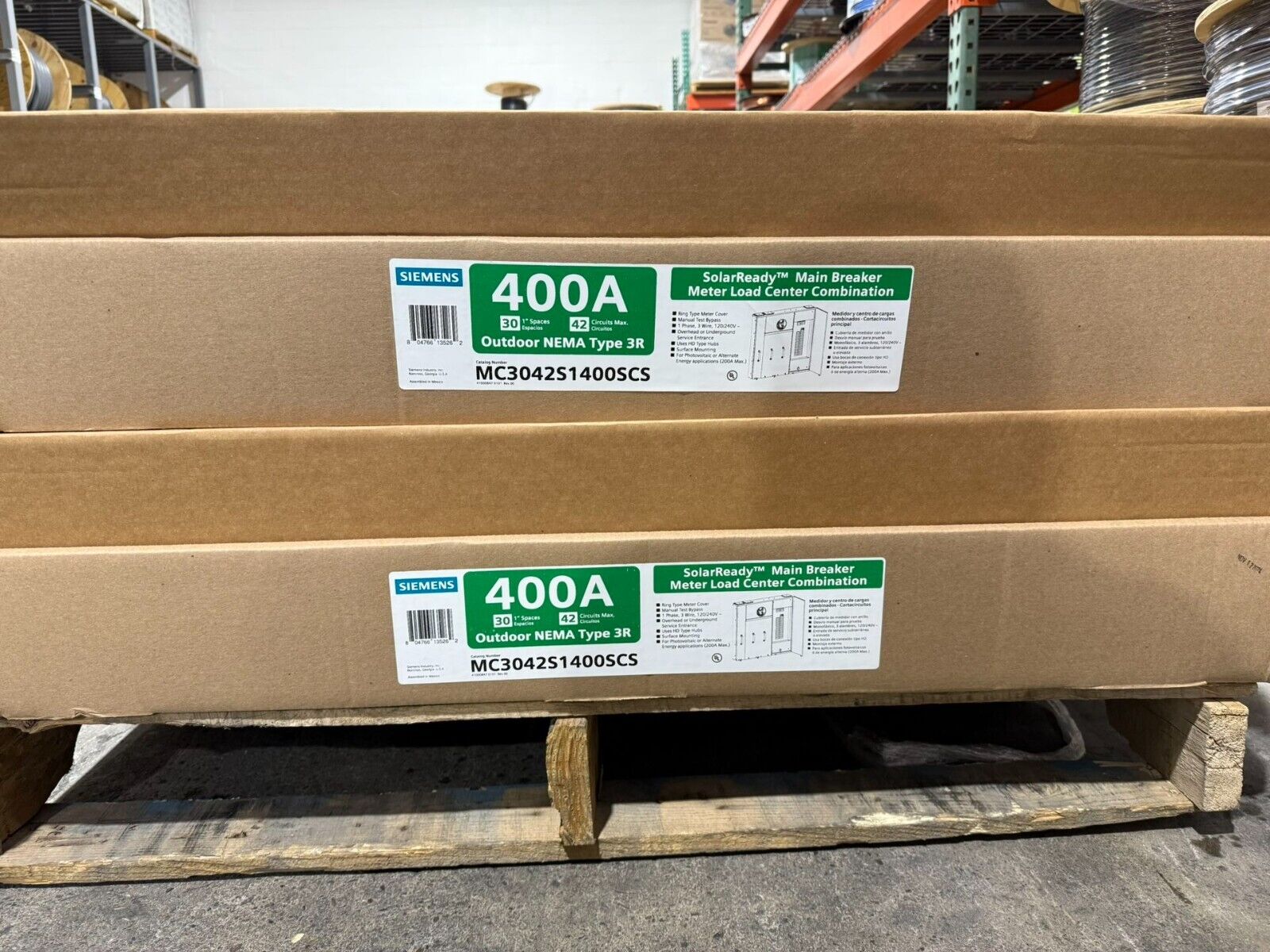 Siemens METER LOAD CENTER COMBINATION 400 amp MC3042S1400SCS