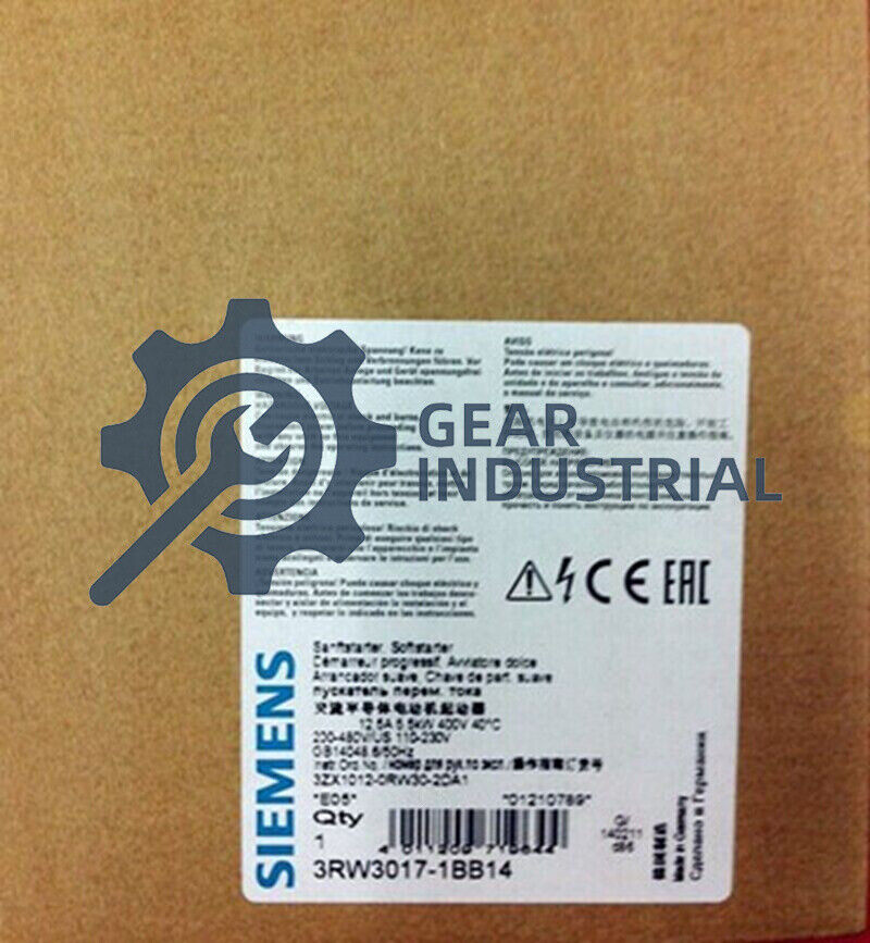 New 1PCS 3RW3017-1BB14 For Siemens Soft Starter 3RW3 017-1BB14 free shipping
