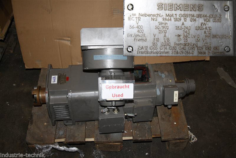 Siemens 1GG5114-0EE44-6JU7-Z 1GG  DC Motor