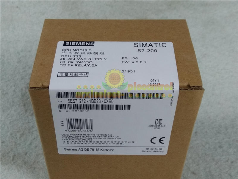 1X Siemens 6ES7212-1BB23-0XB0 PLC 6ES7 212-1BB23-0XB0