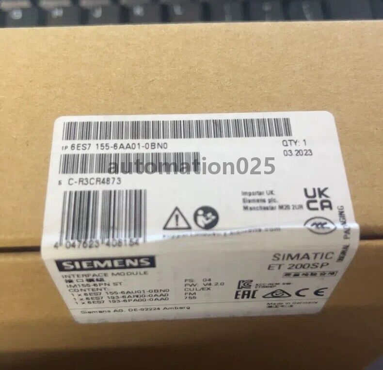 ONE NEW Siemens 6ES7 155-6AA01-0BN0 6ES7 155-6AA01-0BN0 Interface Module