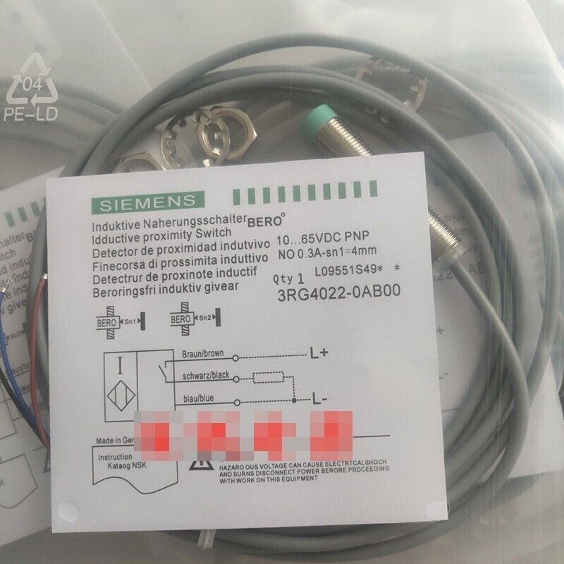 3RG4022-0AB00 1PC NEW For SIEMENS 3RG4022-0AB00 Proximity Switch 3RG4022-0AB00