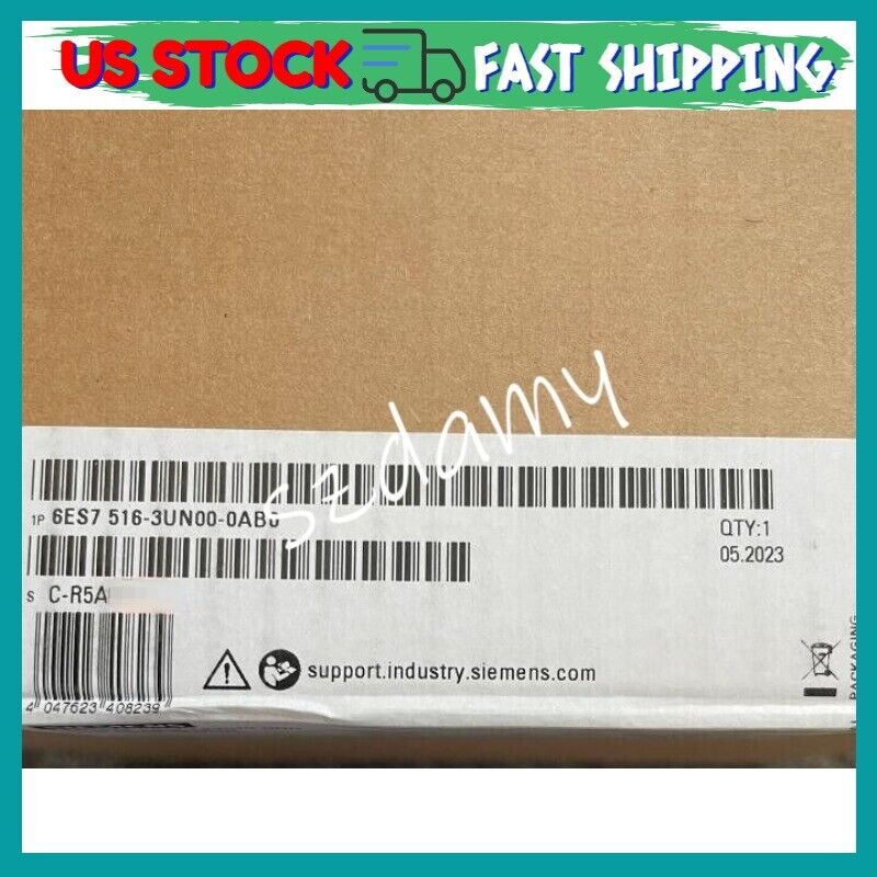 New Siemens 6ES7516-3UN00-0AB0 SIMATIC S7-1500 6ES7 516-3UN00-0AB0 CPU In Box