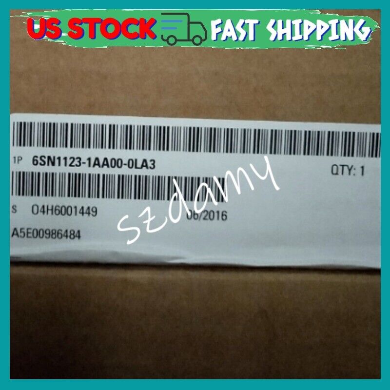 Siemens 6SN1123-1AA00-0LA3 SIMODRIVE 6SN1 123-1AA00-0LA3 Module In Box Fast Ship