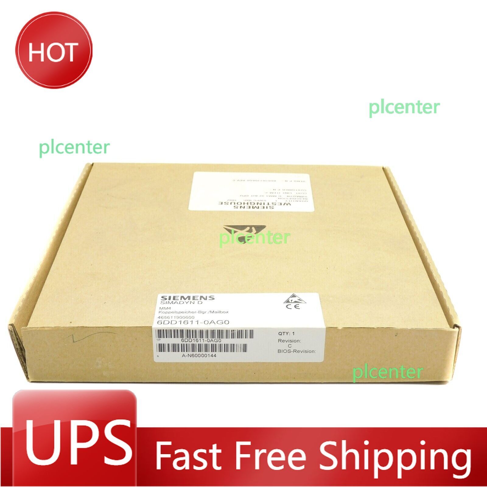 New Siemens 6DD1611-0AG0 6DD1 611-0AG0 1 Year Warranty Fast Shipping