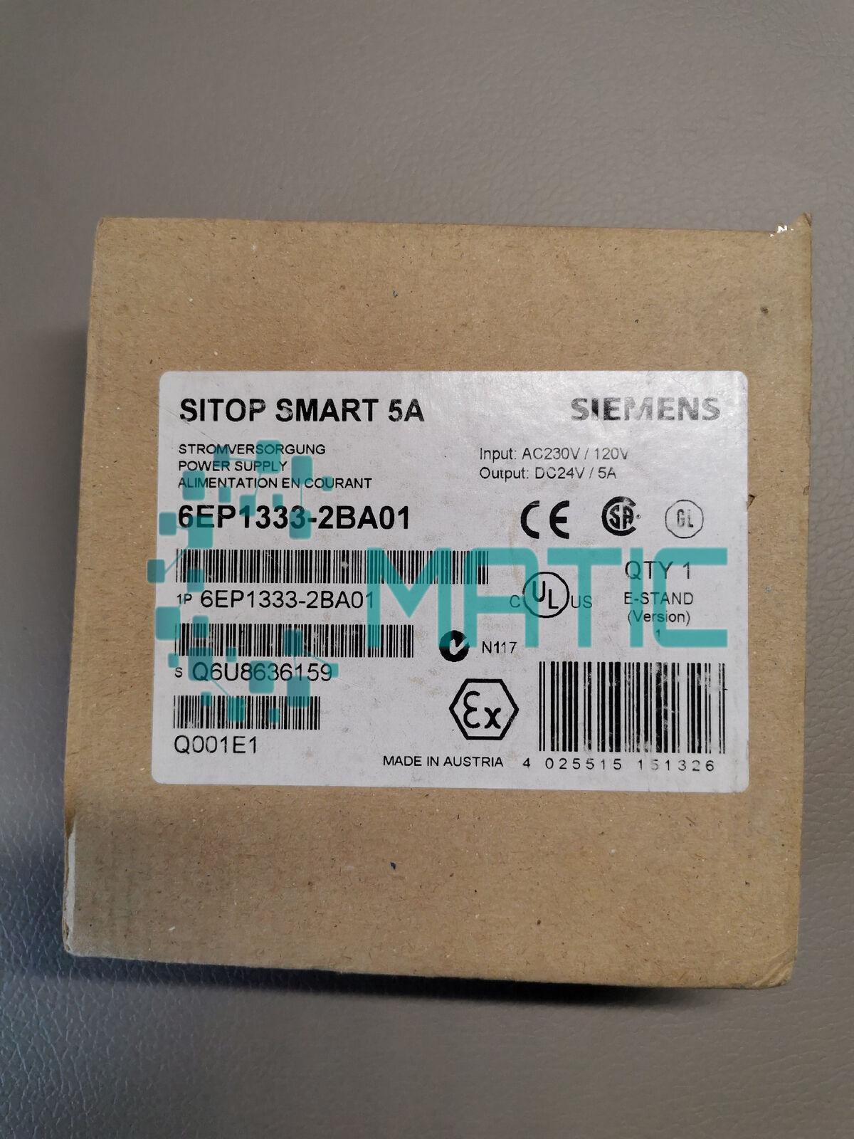 New Siemens 6EP1333-2BA01 Power Supply 6EP1 333-2BA01 Fast Delivery