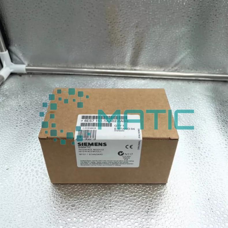 New Siemens 6ES7151-1AA02-0AB0 INTERFACE MODULE FOR ET200S 6ES7 151-1AA02-0AB0