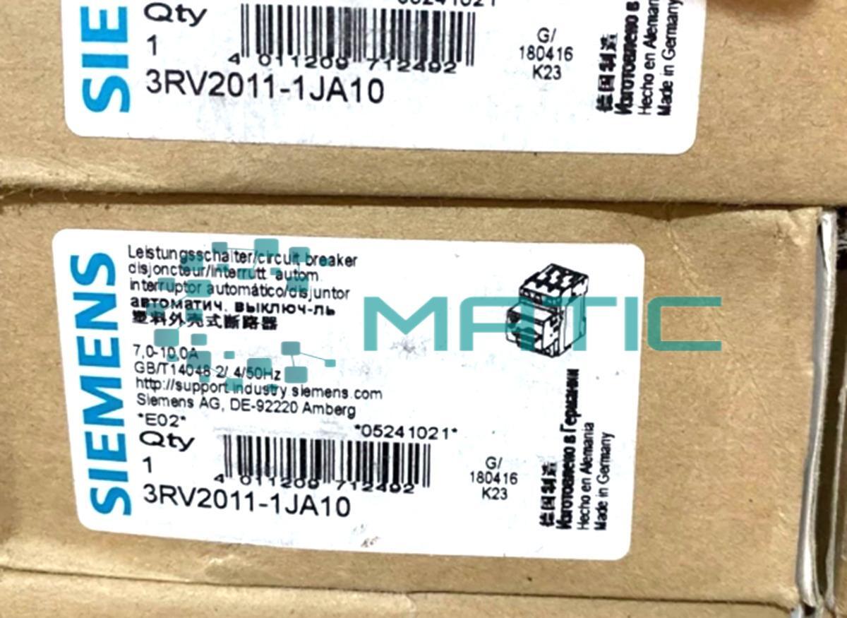 NEW SIEMENS 3RV2011-1JA10 Circuit Breaker
