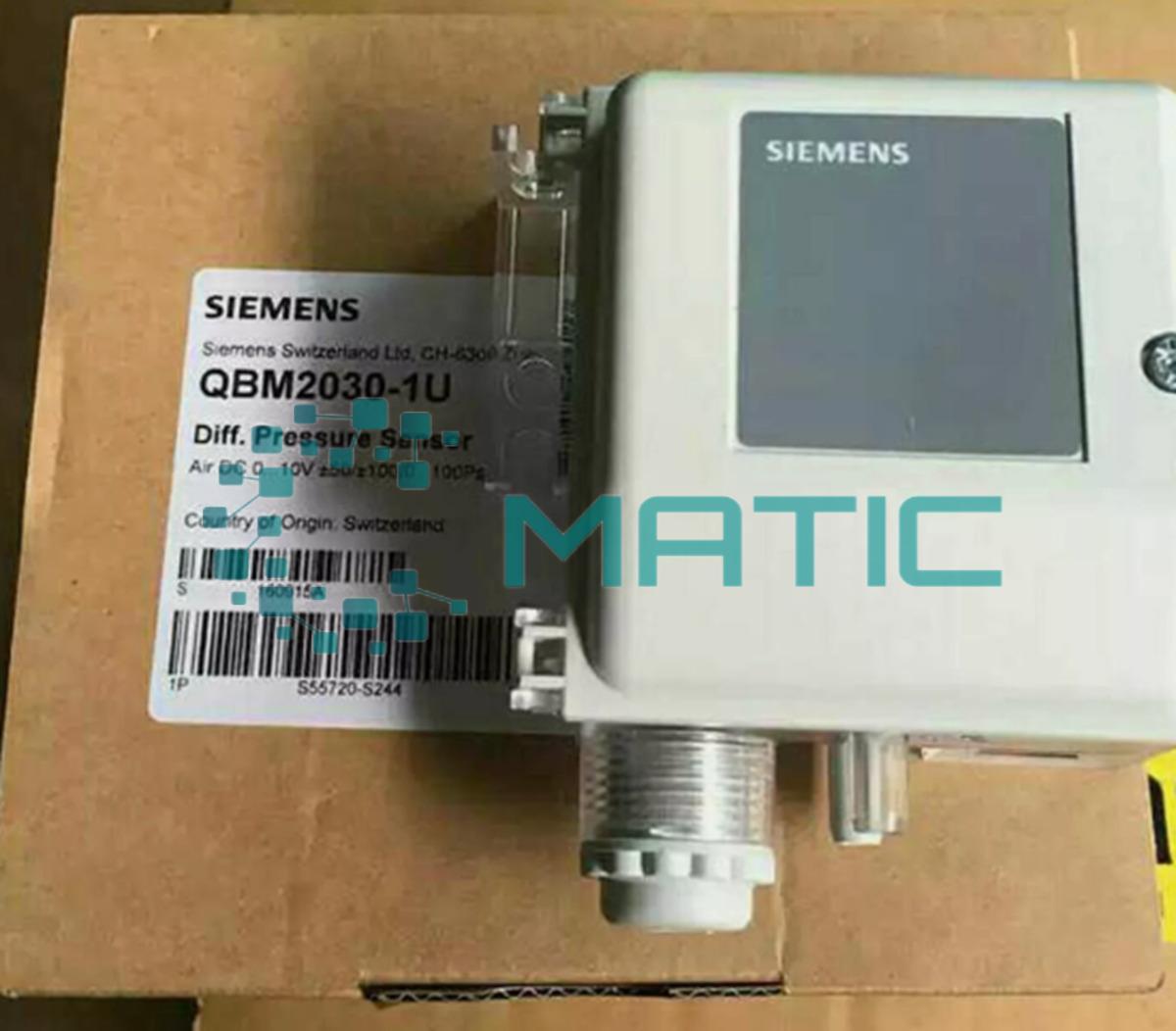 NEW SIEMENS Air Pressure Difference Sensor QBM2030-1U
