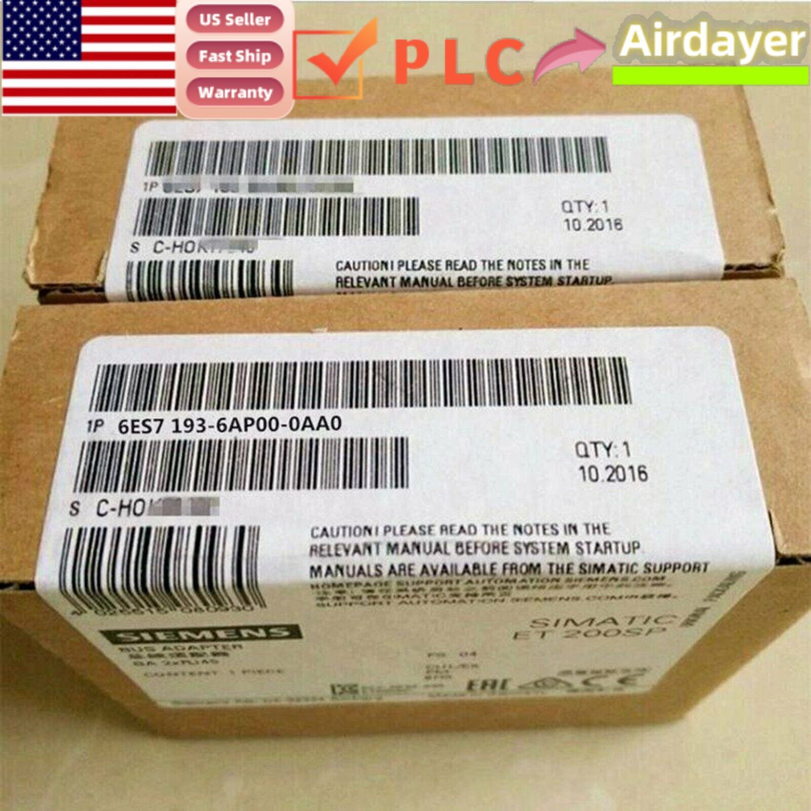 New Siemens 6ES7193-6AP00-0AA0 6ES7 193-6AP00-0AA0 SIMATIC ET 200SP