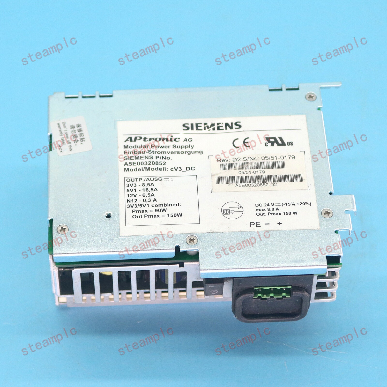 ONE USED Modular Power Supply SIEMENS A5E00320852 Tested Good