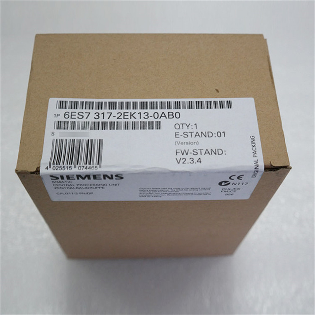 1PC Siemens 6ES7 317-2EK13-0AB0 New In Box 6ES73172EK130AB0 Expedited Shipping