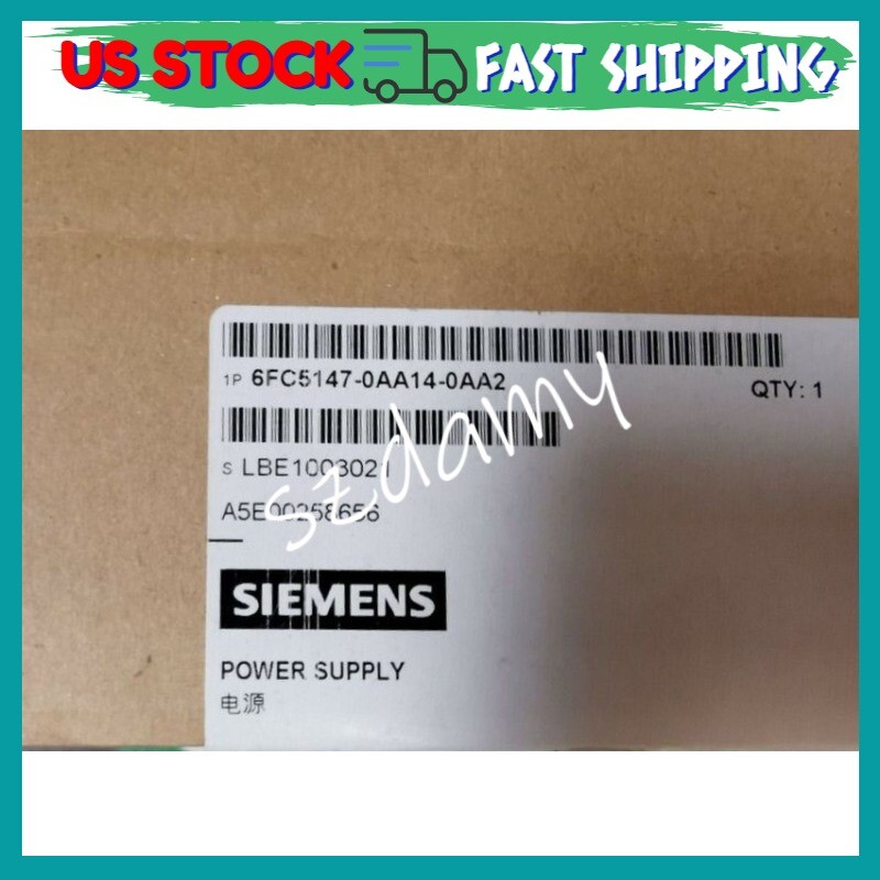 New Siemens 6FC5 147-0AA14-0AA2 SINUMERIK 6FC5147-0AA14-0AA2 Power Supply In Box