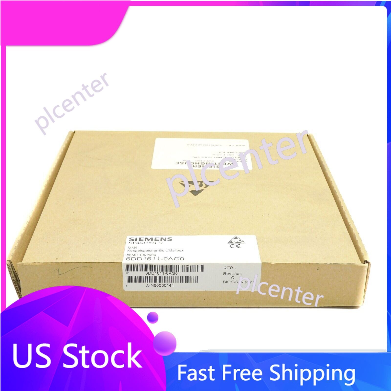 New Siemens 6DD1611-0AG0 6DD1 611-0AG0 1 Year Warranty Fast Shipping