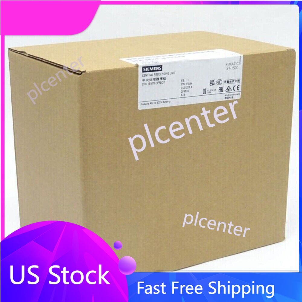 New Siemens 6ES7516-3UN00-0AB0 6ES7 516-3UN00-0AB0 1 Year Warranty Fast Shipping