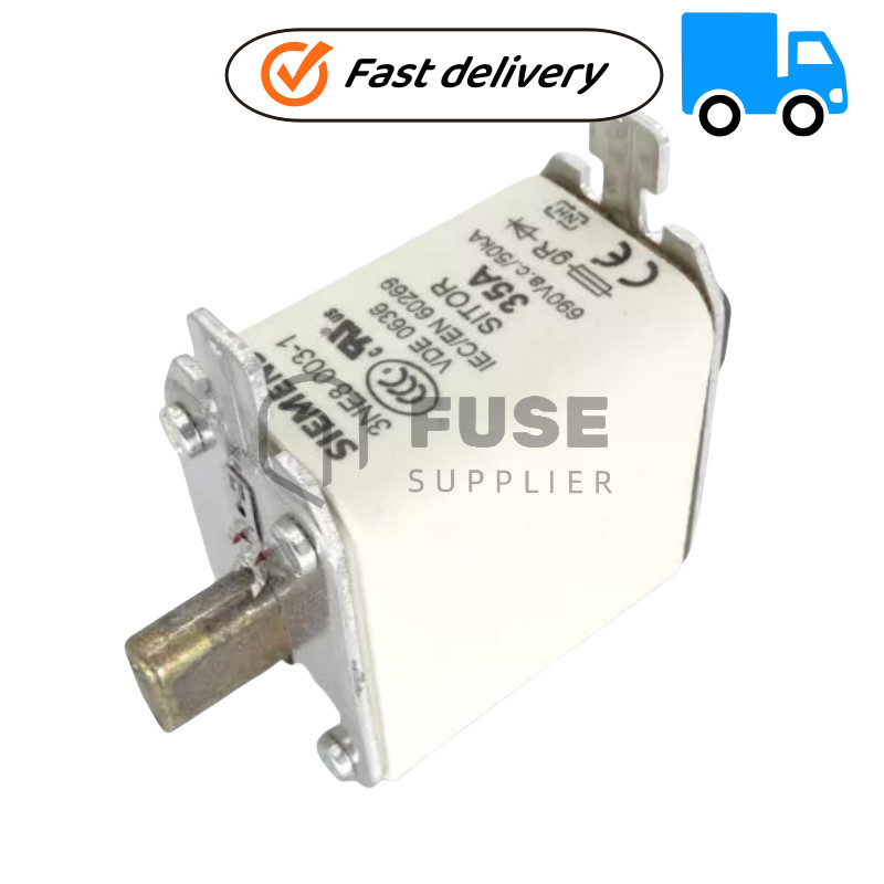 1PC New Siemens 3NE8003-1 35A 690V Fuse Insurance