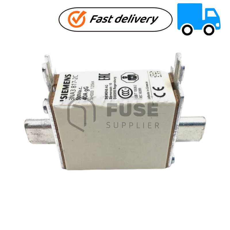 1PC NEW SIEMENS Fuse Core 3NA3817-2C 40A 500V