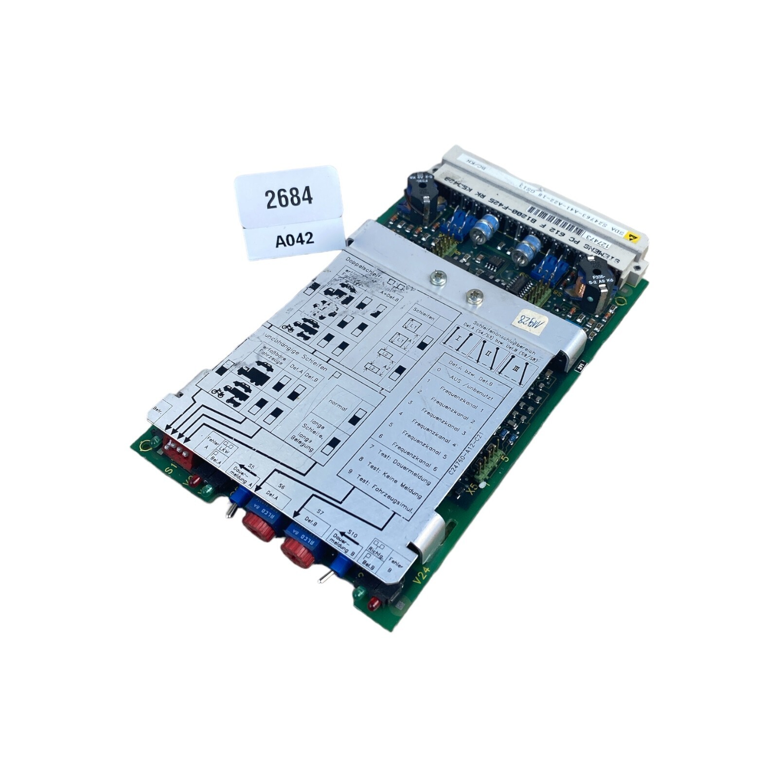 Siemens PC 612 F B1200-F425 RK K50429 SDA S24763-A41-A22-18 GS13 Board