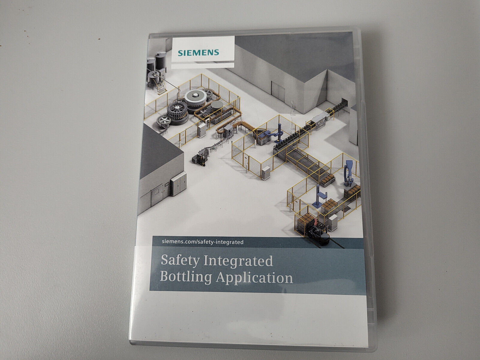 Siemens Simatic Safety Bottling Aplikation DVD - ohne Lizenzen.