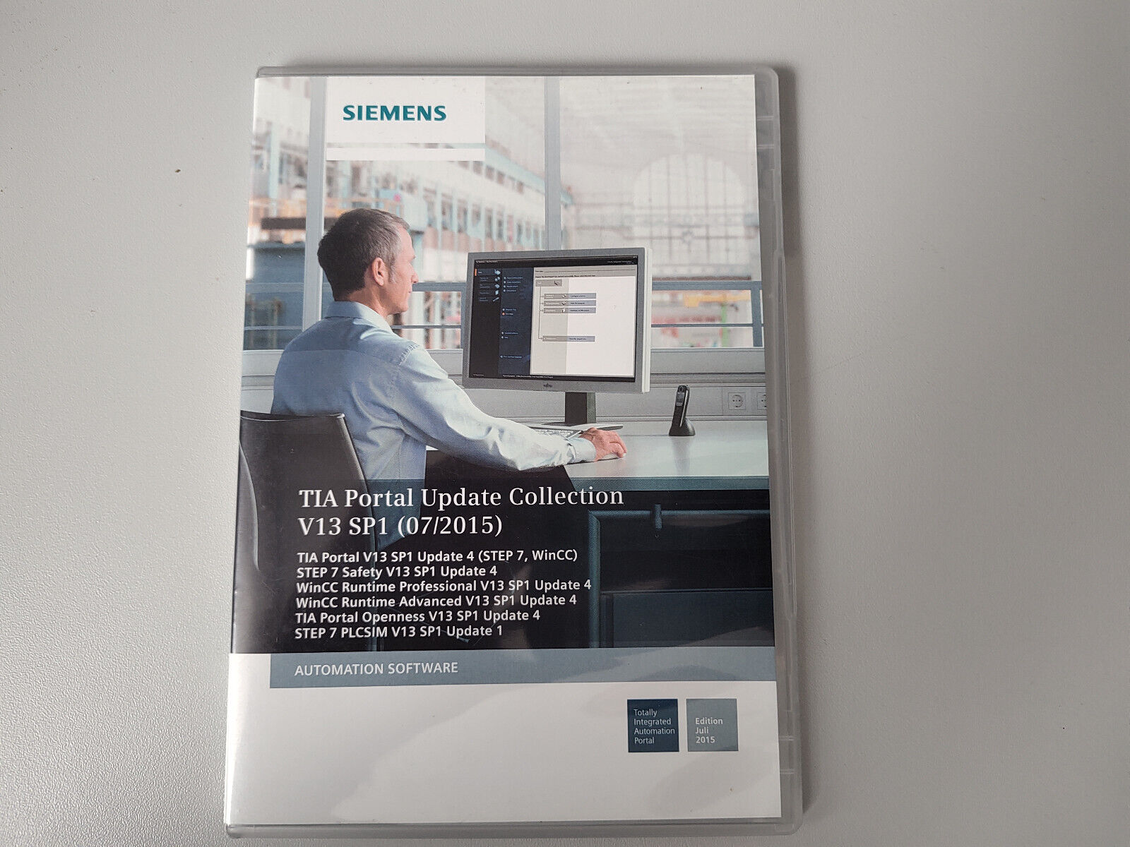 Siemens Simatic TIA V13 Update Collection  DVD - ohne Lizenzen.