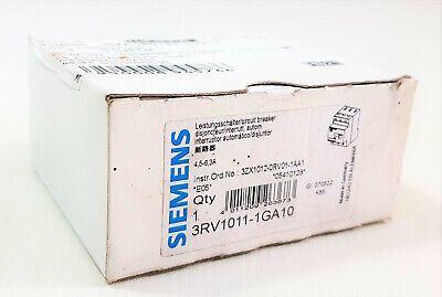 Siemens Sirius 3RV1011-1GA10 Circuit Breaker