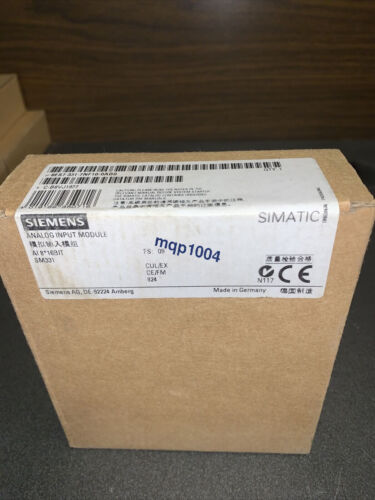 Siemens 6ES7 331-7NF10-0AB0 PLC 6ES73317NF100AB0 New In Box Expedited Shipping