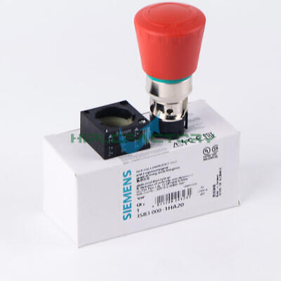 One SIEMENS 3SB3 000-1HA20 3SB3000-1HA20 Emergency Stop Switch New