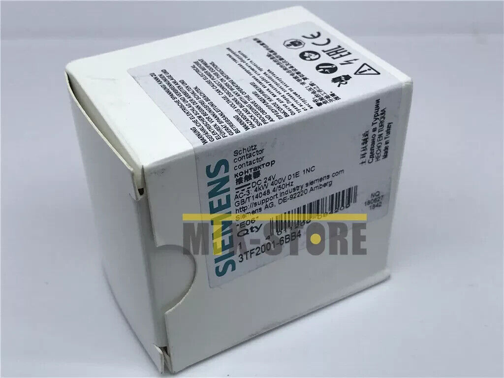 1PCS Brand 3TF2001-6BB4 3TF20016BB4 New For Siemens Contactor 3TF2 001-6BB4 #Z