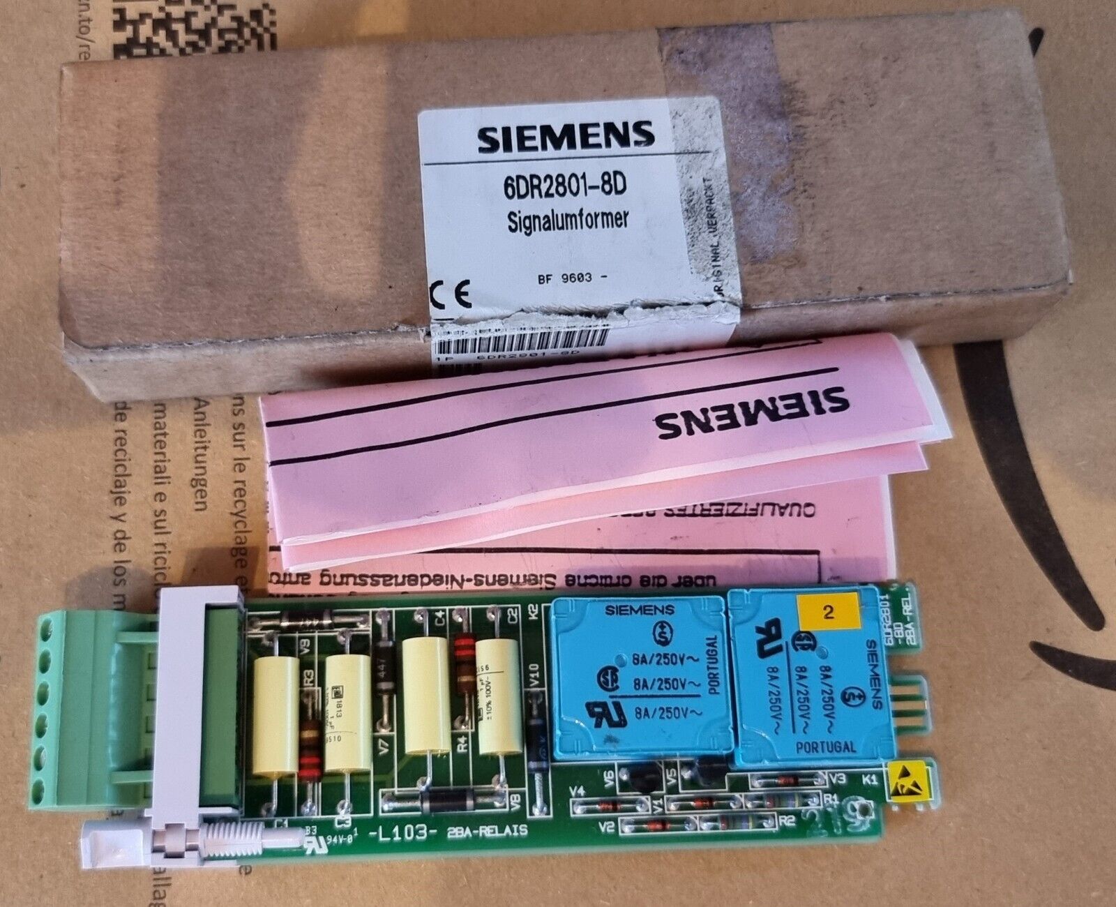Siemens SIPART Signal Converter 6DR2801-8D