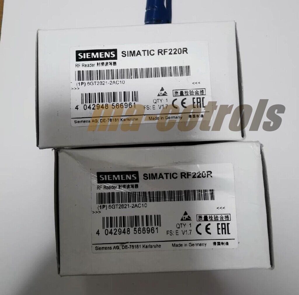 New SIEMENS 6GT2821-2AC10 SIMATIC RF200 Reader RF220R 6GT28212AC10
