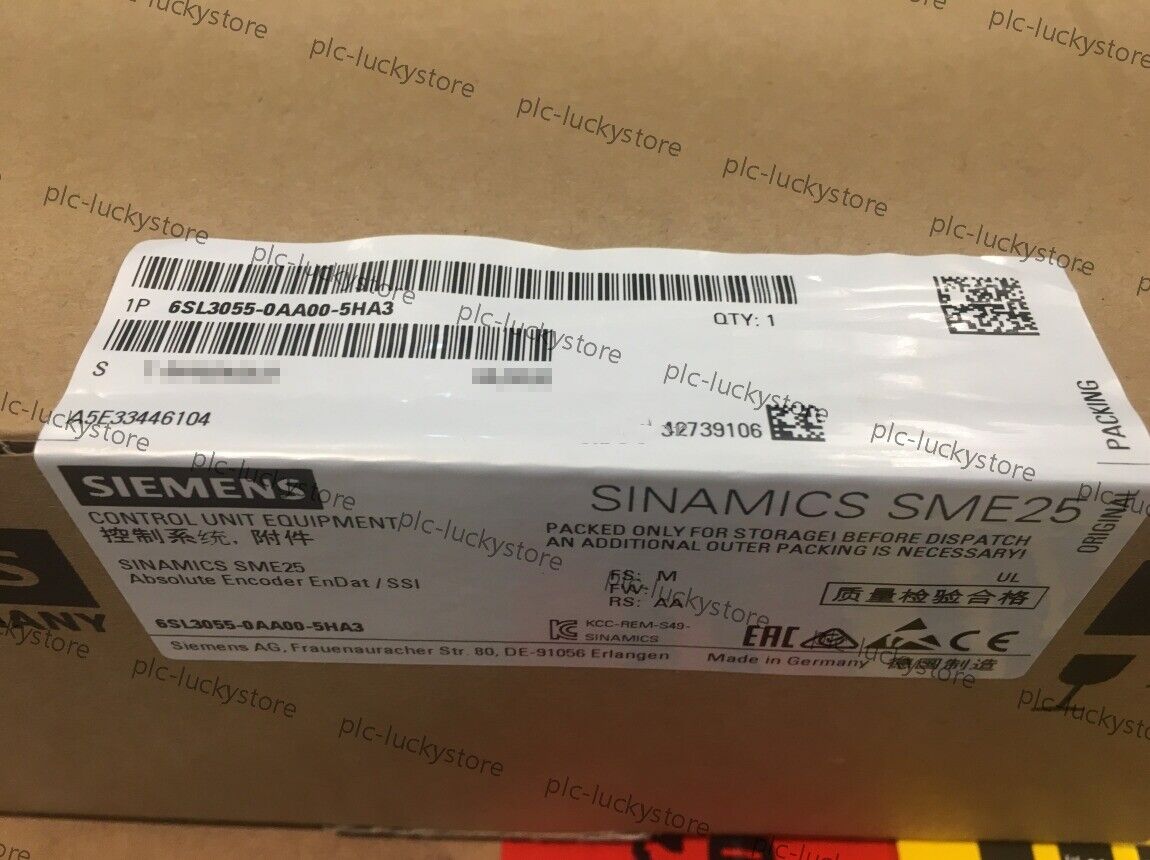 1X NEW Siemens 6SL3055-0AA00-5HA3 6SL3 055-0AA00-5HA3 PLC Module