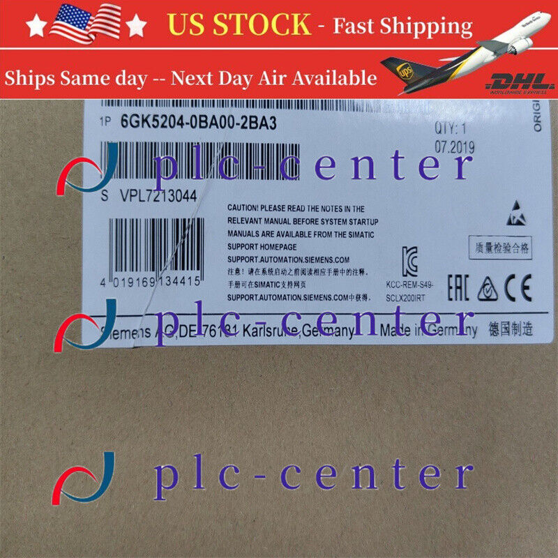 1PCS Brand New Siemens 6GK5204-0BA00-2BA3 Switch Module 6GK5 204-0BA00-2BA3