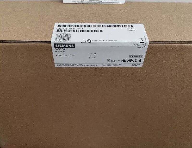 1PCS 6AV2 123-2MA03-0AX0 NEW SIEMENS HMI KTP1200 Basic DP Panel