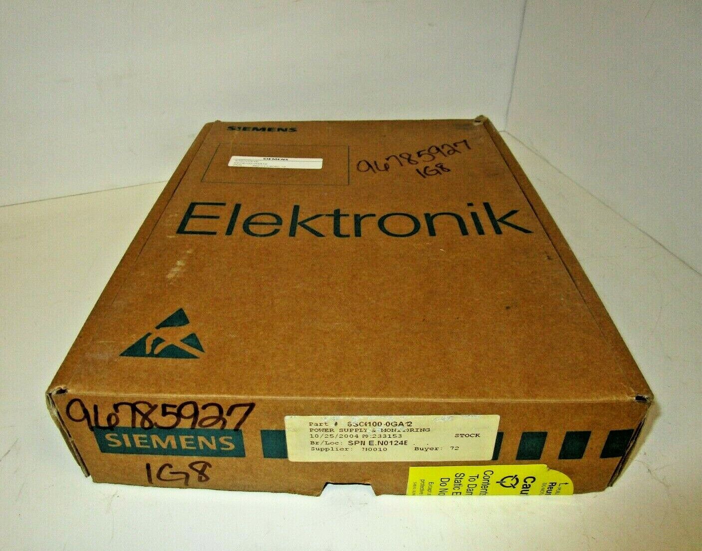 SIEMENS 6SC6100-0GA12 6SC6100-OGA12 (NEW)