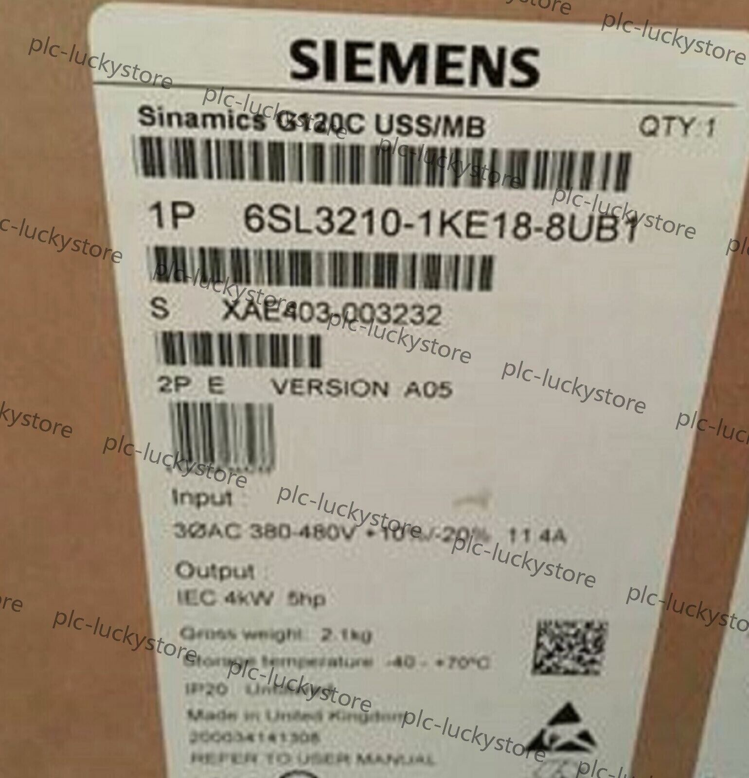 1X NEW Siemens 6SL3210-1KE18-8UB1 Converter Power Board