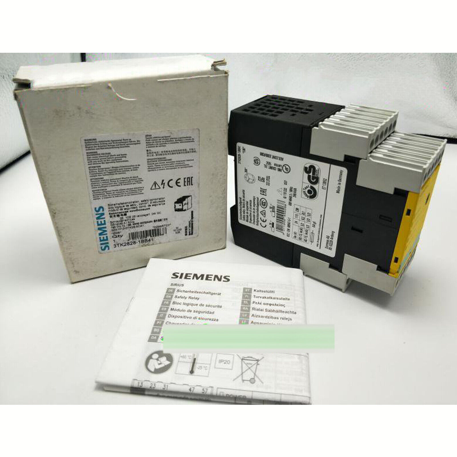 1PC Siemens 3TK2828-1BB41 3TK28281BB41 Safety Relay New In Box Fast Shipping