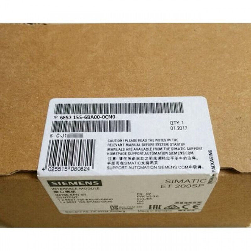1PC New SIEMENS 6ES7155-6BA00-0CN0 6ES7 155-6BA00-0CN0 Expedited Shipping